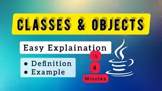 Classes & Objects || OOPs in Java || #objectorientedprogramming #javaforbeginners #oopsinjava