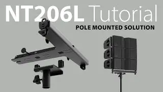 How to Pole Mount EAW's NT206L with EAW Accessories