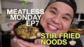 Meatless Monday ep. 7-  Vegan Stir fried Noodles (Yakisoba style)