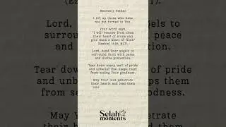 Prayer - 2 February 2026 | Selah Moments #prayer #thankyoulord #prayertime #devotional #JesusChrist
