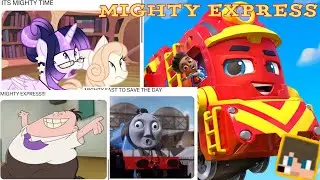 Twitter поёт тему MIGHTY EXPRESS