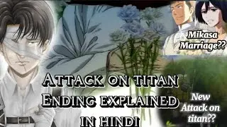 Attack on titan ending explained in Hindi 😭|| Aot ending || Deep analysis || #attackontitan #aot