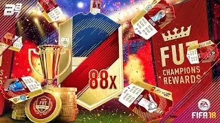 88 RED INFORMS AND 2 ICON IN PACKS! FUT CHAMPIONS REWARDS! | FIFA 18 ULTIMATE TEAM