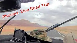 Is Zion worth driving through? | Phoenix-Zion, Utah Road Trip | Scenic Drive| 4th of July (Valentus)