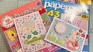 Papercraft Essential Issue 222 Lets Create 2 Cards
