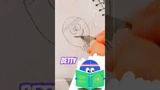 hey duggee betty #ytshorts #howtodrawbetty #howtodrawduggee #trending #youtubeshorts #betty