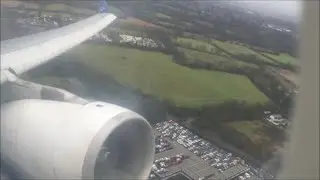 ROLLS-ROYCE ENGINE ROAR! AIR TRANSAT A330-200 Takeoff London Gatwick