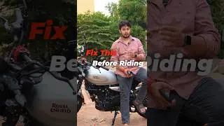 Bike pulling to one side? #shorts #royalenfield #guerrilla450 #guerrilla #bike #bikereview