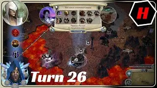 Dungeon Diligence | Age of Wonders 3 | 1v1 Duel M-Series #013 - Turn 26