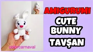 4 | AMIGURUMİ TAVŞAN  | CROCHET RABBIT PATTERN