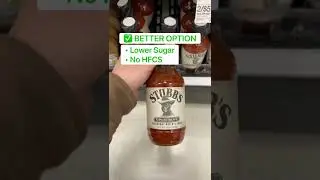 ✅Best and ❌ Worst Bbq Sauce 🍖 #bbq #bbqsauce #grill #grilling #bbqfood #health #meat #protein