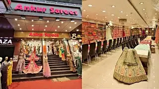 Ankur Sarees , P.Road , Kanpur , Sarees , Lehangas , Suits Showroom