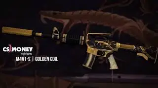 CS:GO | M4A1-S - Golden Coil
