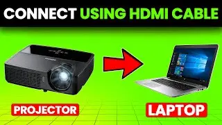 How To Connect Projector To Laptop Using HDMI Cable (Set Up Projector To Laptop Using HDMI Cable)