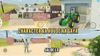 Character's house and tractor's bonnet remove option is available 🤯 in Indian vehicles simulator 3d