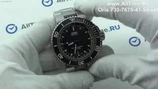 Обзор. Мужские наручные часы Oris 733-7675-41-54-set