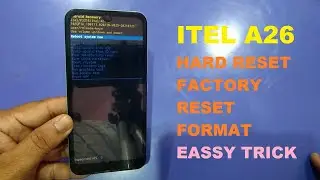 How to hard reset itel A26 !! (2022)