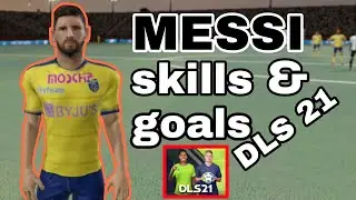 MESSI SKILLS AND GOALS DLS 21 | MALAYALAM TECH EXPERT |