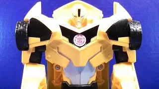 TRANSFORMERS ROBOTS IN DISGUISE 3 STEP BUMBLEBEE TOY REVIEW