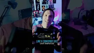 Line 6 TonePort UX2 Presta em 2025? Gravei e produzi um tema com os timbres do POD Farm 2.0 #shorts