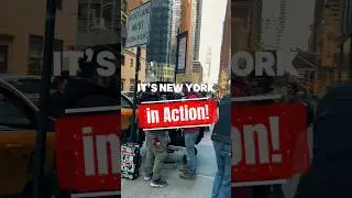 Real NYC Film Crew in Action 🎥 | Behind the Scenes Near Grand Central | Midtown Manhattan Vibes