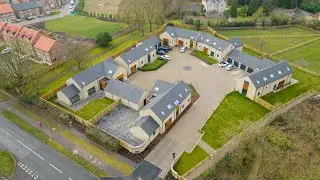 Final drone visit to a housing project in North Yorkshire Jan 2023