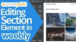 How to Add and Edit a Section on Weebly - ServerPoint.Com