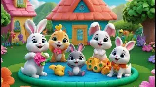 Play Dough Go Squish Squish Squish | English Nursery Rhyme for Kids | Baby Songs | Kids Music
