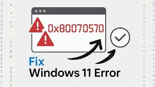 Исправлен код ошибки 0x80070570 при обновлении Windows 11
