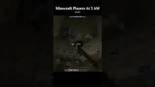 Minecraft 3 AM Cave Mining Be Like&hellip; 😭