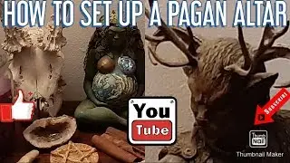 Pagan  Witches Altar 