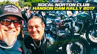 SoCal Norton club Hanson Dam Rally 2017