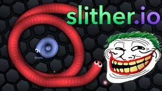 Slither.io! Snake Meets Agar.io | SLITHER.IO EPIC GAMEPLAY | Let's Play Slitherio Funny Moments