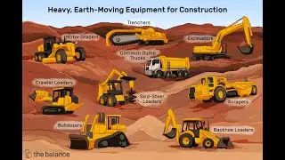 Earthwork || Excavation || Equipment for Construction||Industrial||Road Projects||