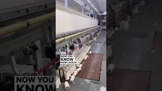 This is How Lace is Made by Machine: Lace Fabric Factory Tour #fashion