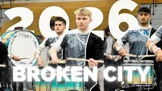 Broken City Percussion 2026 - First Look - Warm Ups at Premiere Show