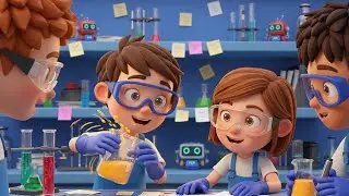 Little Scientist Lab Song for Kids | Science Song, Popular Nursery Rhyme, Baby Songs & Kids Music 🔬