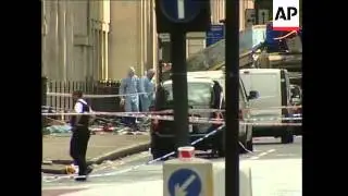 Latest pictures from blast scene