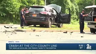Two vehicle car accident leaves one injured