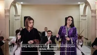 Gozel Annamuhammedowa & Enesh Rejepowa GÜNÄLI DIÝME (Official video)NEW#2026