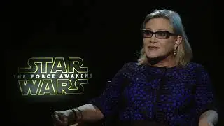 Carrie Fisher INTERVIEW   STAR WARS   THE FORCE AWAKENS 2015 moa5PMCEj4k