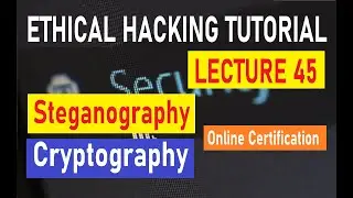 Steganography Tutorial | How to hide file inside the image | Ethical Hacking Course | Lecture 45