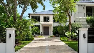 Touring a Luxury Transitional Estate with Resort-Style Living & Guest House | 7310 SW 104 St