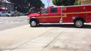 LACoFD Squad 172 responding