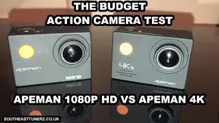 APEMAN 1080P HD VS APEMAN 4K ULTRA ACTION CAMERA