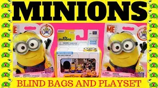 Minions Despicable Me Blind Bags Series 5 MEGA BLOKS Unboxing British Micro Minion Playset Video