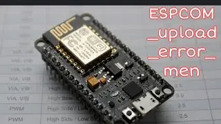 Error in Nodemcu or esp8266 while uploading the code