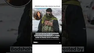 Badshah Arrested for Sending Water to Hania Aamir? | Funny News Spoof🤣🤣