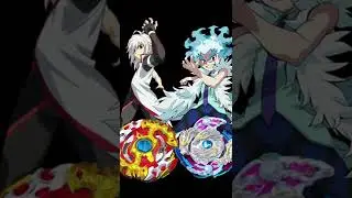 Who Is Stronger? Shu Kurenai Vs Lui Shirosagi #shorts #beyblade #vs