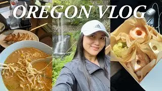 Travel Vlog | Blue Star Donuts, Silver Falls State Park, & First Night in Eugene